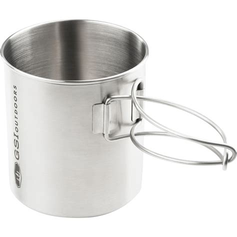 GSI Outdoors Glacier Stainless Bottle Cup Pot Hike Camp