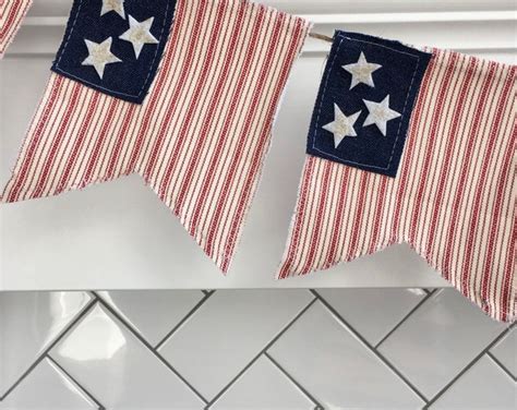 Stars And Stripes Banner Etsy