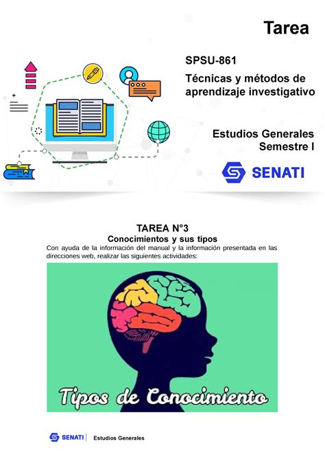 Spsu Tarea U Spsu T Cnicas Y M Todos De Aprendizaje