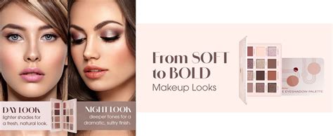 Amazon Lamora Nude Eyeshadow Palette 12 Soft Pink Rose Shadows Multi Use Eye Makeup