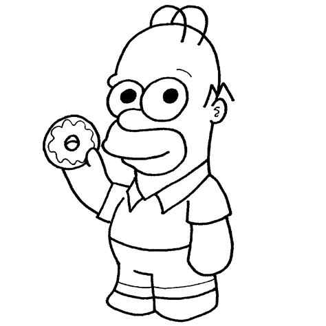 Dibujos De Los Simpson Para Colorear Image To U