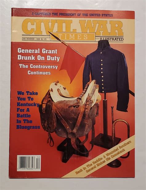 Civil War Times Illustrated Magazine December 1988 Ebay