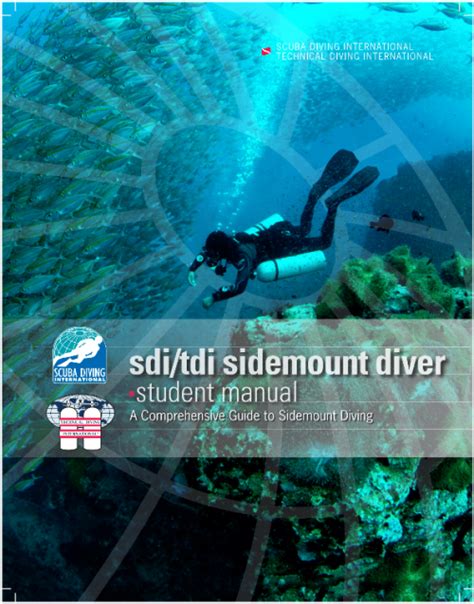 Tdisdi Sidemount Diver Student Manual Tdi Sdi Asia