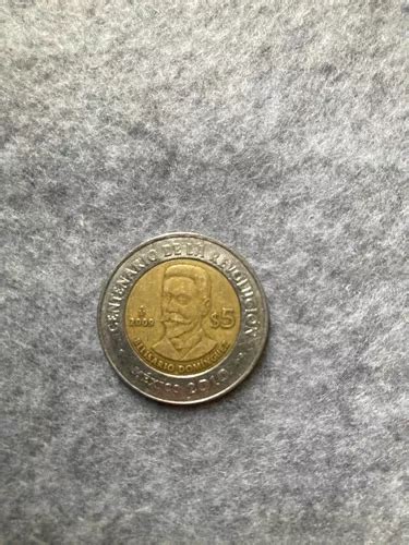 Moneda De 5 Pesos Centenario De La Revolución MercadoLibre