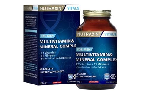 Nutraxin Multivitamin Erkek Vitamin Mineral Fiyatları akrep