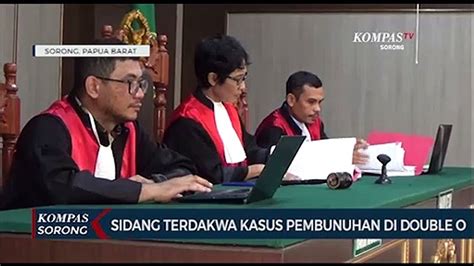 Saksi Pembunuhan Di Thm Double O Sorong Beberkan Peran Tersangka