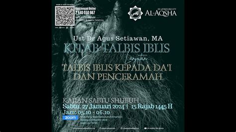 Kitab Talbis Iblis Lanjutan Talbis Iblis Kepada Da I Dan Penceramah