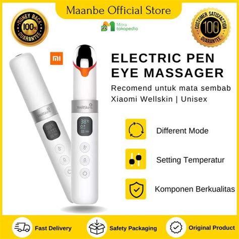 Jual Alat Pijat Mata Electric Pen Eye Massager Original Di Seller Nur