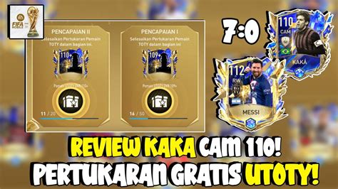 BUKA UTOTY 110 GRATIS REVIEW KAKA TERKUAT 110 SEMOGA MESSI Fifa