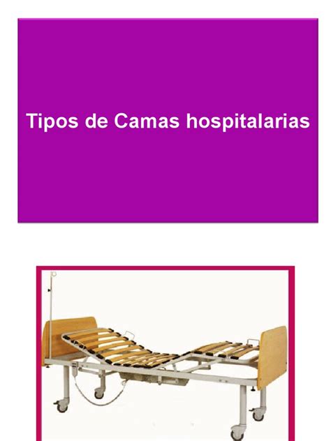 Tipos De Camas Hospitalarias Pdf