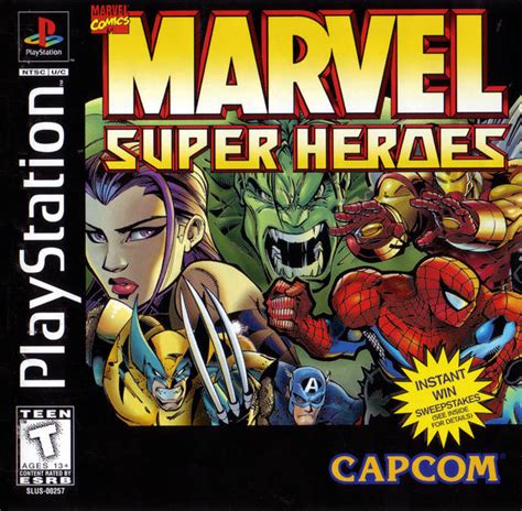 Marvel Super Heroes Sony Playstation