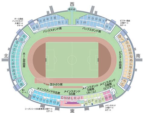 【座席表予想図】山形県総合運動公園（ndソフトスタジアム 他） 座席表予想図 アリーナ