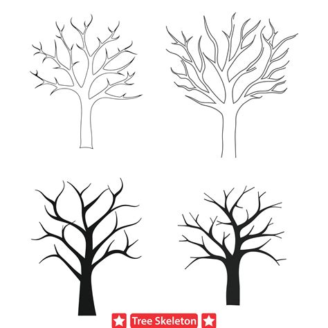 Spectral Sentinels Divine Tree Skeleton Designs 43004674 Vector Art at ...