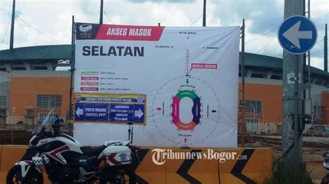 Ini Rute Cepat Menuju Ke Dalam Stadion Pakansari Cocokkan Dengan Gate