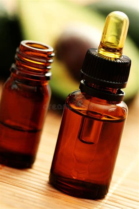 Pipette And Bottle Of Essential Oil Stock Image Image Of Purity