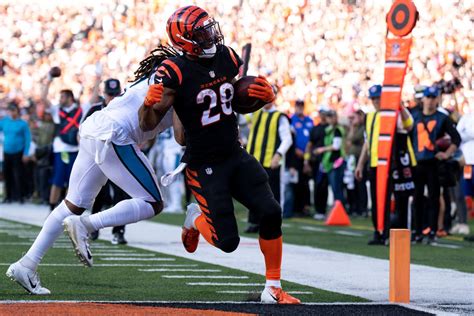 Joe Mixon Named Afc Offensive Player Of The Week Bengals News Cincy Jungle