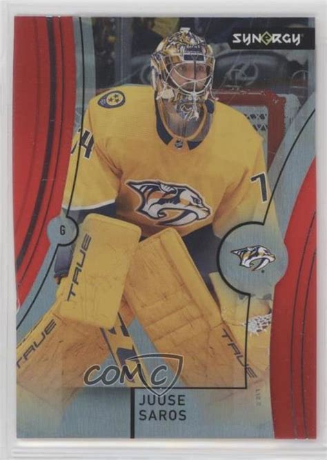 Upper Deck Synergy Red Juuse Saros For Sale Online Ebay