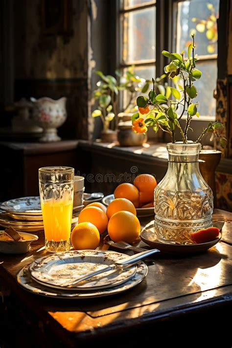 Table Topped With Lots Of Different Types Of Fruits And Veggies