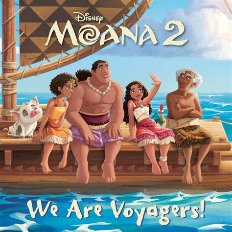 Disney Moana 2 books and new official art - YouLoveIt.com