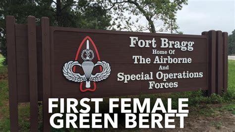 Fort Bragg soldier becomes the first woman to join the ranks of the Green Berets - ABC11 Raleigh ...