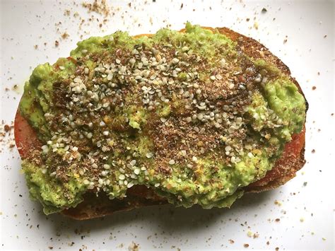 Sourdough Toast With Avocado Mash Cathy Biase Avocado Toast Avocado Toast