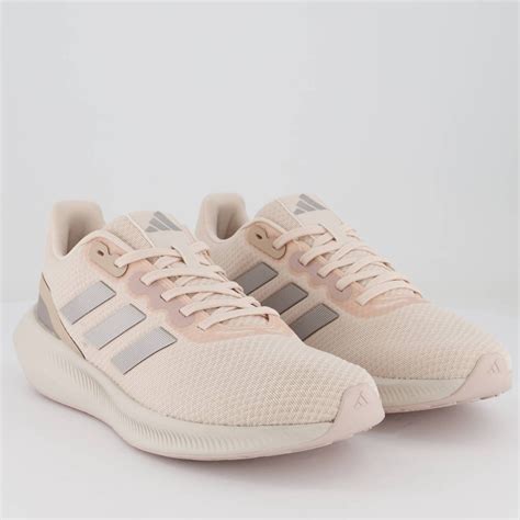 T Nis Adidas Runfalcon Feminino Rosa Claro Rosa