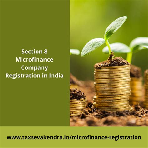 Section 8 Microfinance Company Registration In India Flickr