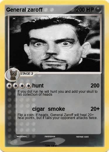 Pokémon General zaroff 6 6 - hunt - My Pokemon Card