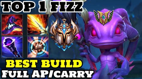 Wild Rift Fizz Top 1 Fizz Gameplay Full Ap Fizz Main Best Fizz