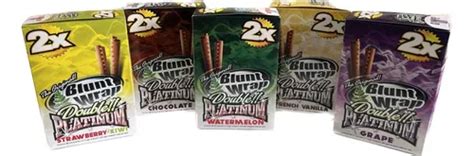 Seda Blunt Wrap Double Platinum Kit C 25 Mix Original Frete grátis