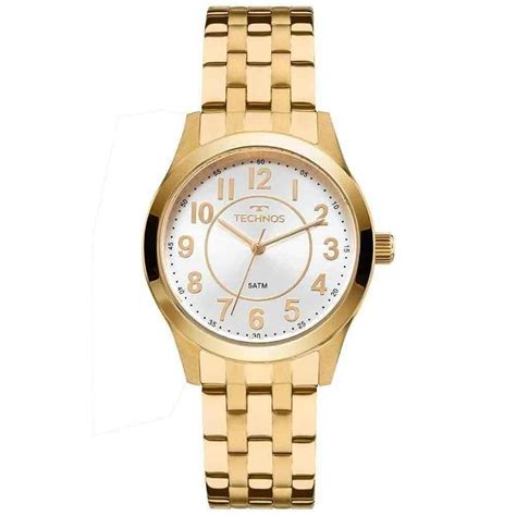 RELÓGIO TECHNOS FEMININO BOUTIQUE DOURADO 2035MJDS 4X Dourado