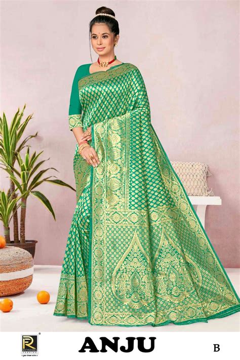 Ronisha Anju Designer Banarasi Silk Saree Wholesale In India