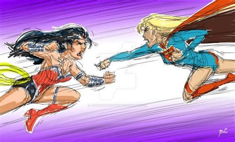 Wonder Woman Vs Supergirl Who Wins 2 •cómics• Amino