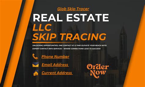 Do Bulk Skip Tracing And Best Llc Skip Trace By Globskiptracer Fiverr