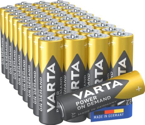 40x VARTA Power on Demand AA Micro Batterien für 15 19 statt 20