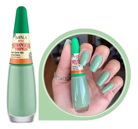 Esmalte Impala Coleção Stranger Things Amigos Não Mentem MercadoLivre