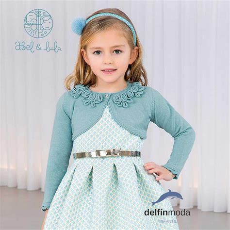 Bolero De Ni A Abel Y Lula Tricor Azul Baby Dress Dresses Long