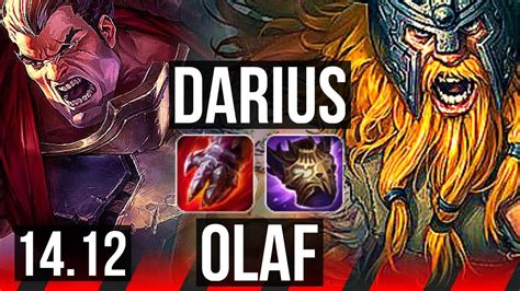 DARIUS Vs OLAF TOP Rank 2 Darius Legendary 800 Games TR