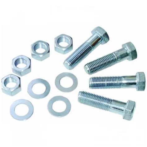 MS Zink Plated Bolt Nut At Rs 81 Piece Borivali Mumbai ID