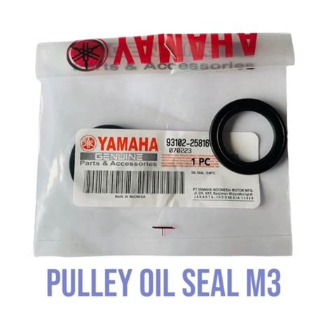 Oil Seal Pulley Side YAMAHA Mio I 125 93102 25816 Shopee Philippines