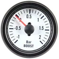 Auto Gauge VDO White Boost WSKAŹNIK ZEGAR CIŚNIENIA DOŁADOWANIA TURBO