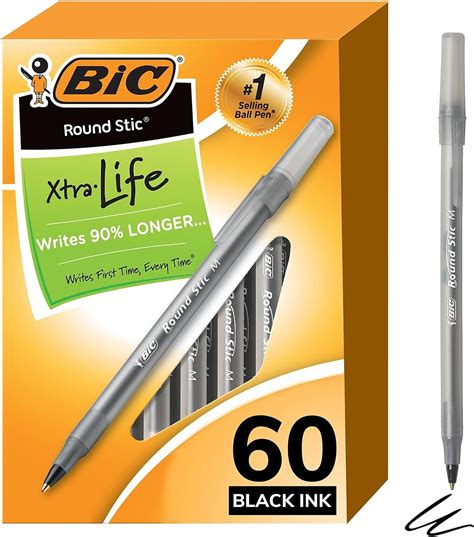 Amazon Amazon Basics Basic Ballpoint Pen Black 36 Pack