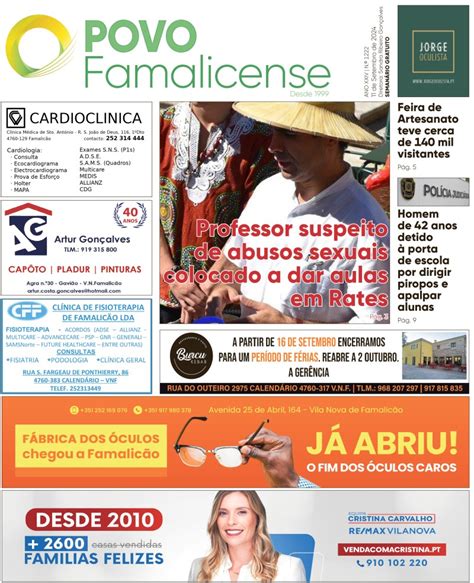 O Povo Famalicense Jornal Gratuito Edições