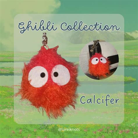 Calcifer Keychain Ghibli on Carousell