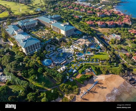Four Seasons Resort Wailea Beach Wailea Maui Hawaii Stock Photo Alamy