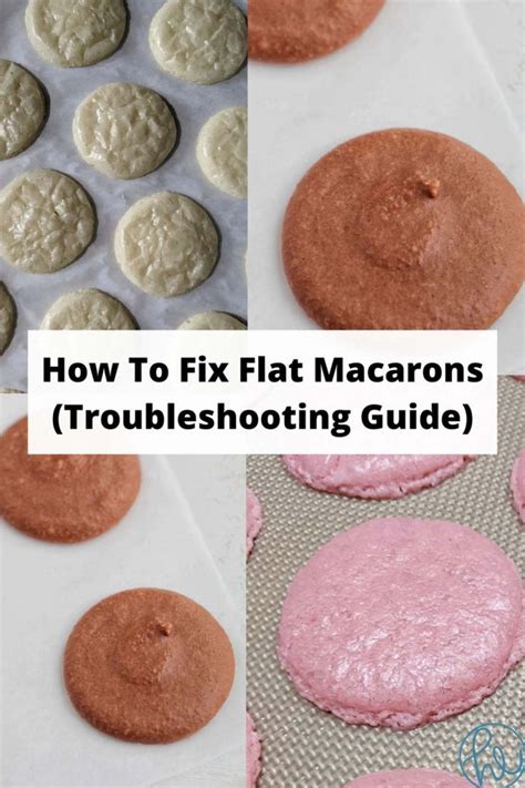 How To Fix Flat Macarons Homebody Eats Macarons Macaroon Recipes