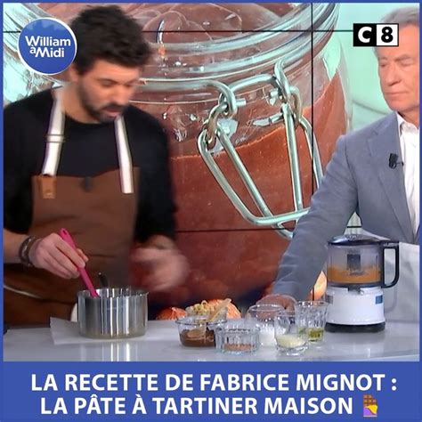 William Midi La Recette De Fabrice Mignot P Te Tartiner Maison