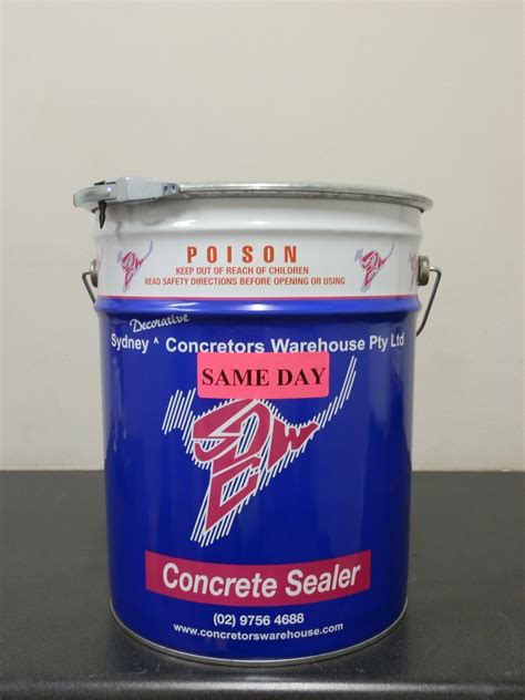 Concrete Sealer Types | Sydney Decorative Concretors Warehouse