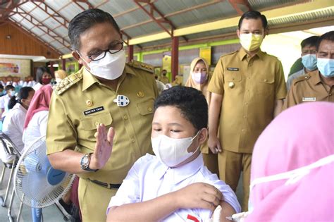 Vaksinasi Dosis Pertama Kota Capai Persen Rakyat Gorontalo