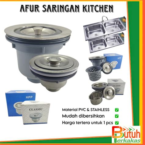 Jual Afur Keranjang Saringan Bak Cuci Piring Afur Kitchen Sink Afur